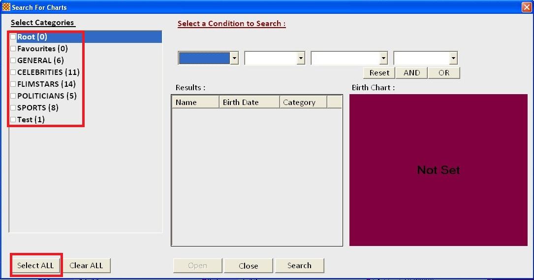 Chart Search