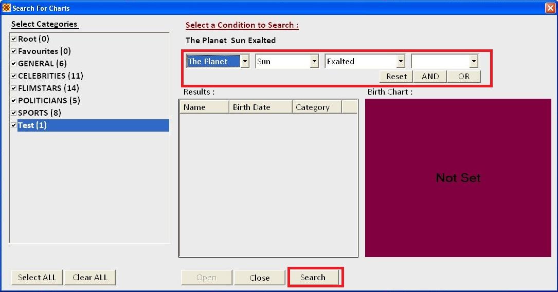 Chart Search